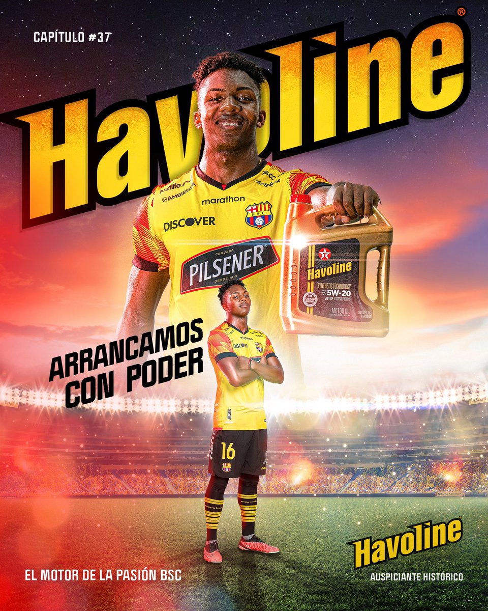 BarcelonaSC's tweet photo. Hoy al igual que aquel primer partido en nuestro estadio, en 1987, arrancamos juntos el desafio cero kilómetros. Porque somos el motor de la pasión #BSC, ayer, hoy y siempre.👊🔥

#BarcelonaSomosTodos #37añosHavolineJuntoABSC https://t.co/oeNovcJjns