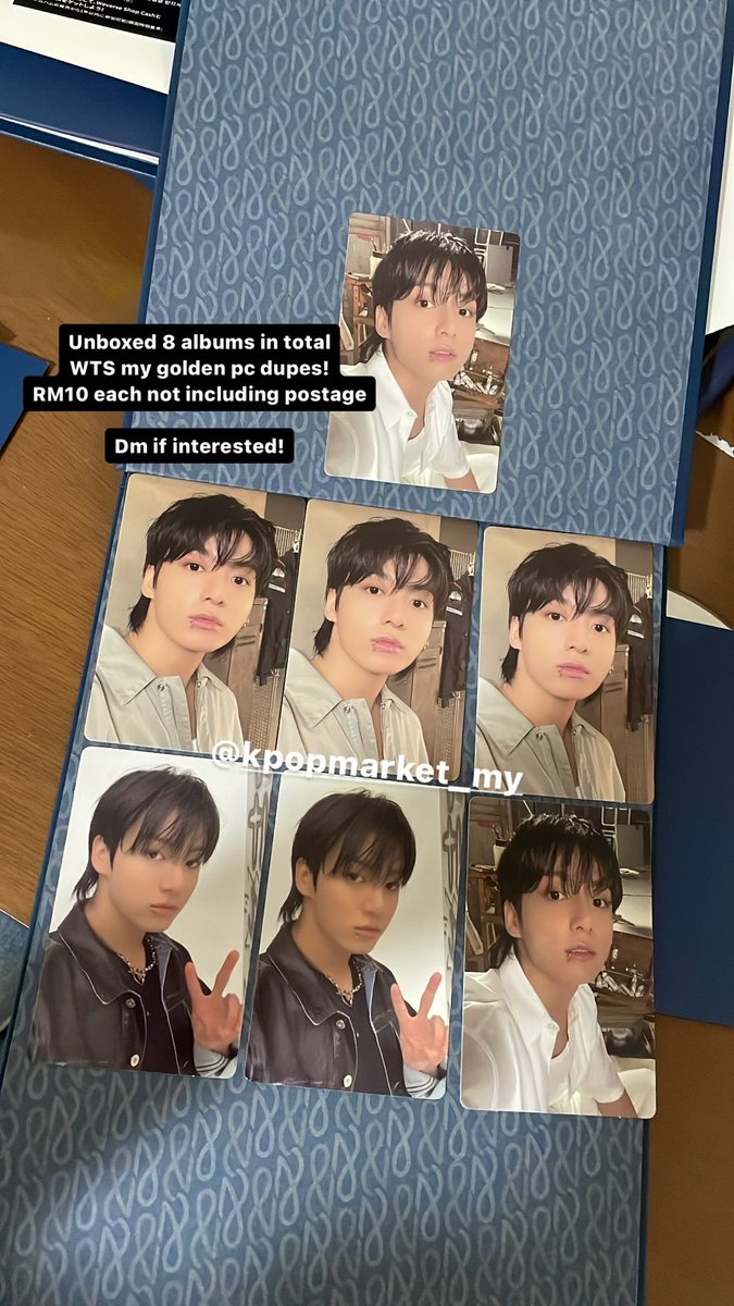 kpopmarketmy's tweet photo. WTS JK golden photocard 
#pasarbts #pasarbtsmy #myarmyjual https://t.co/0sD7Mi848d