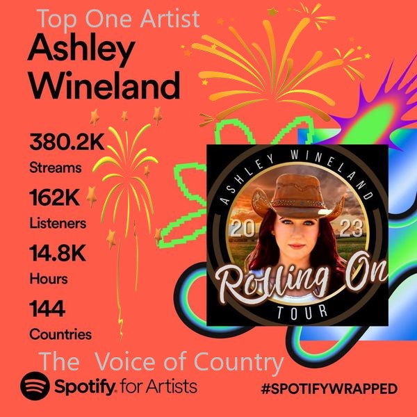 Ashley Wineland has a great voice,her songs are emotional and yet also very powerful with a pinch of humor. Thanks to Ashley Wineland I'm listening to country more often again,for me it's a top one artist when it comes to country!! instagram.com/ashleywineland… facebook.com/AshleyWineland