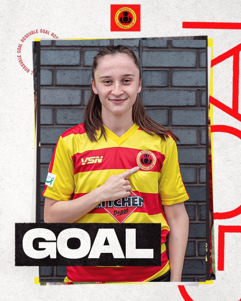 RossvaleFCWomen's tweet photo. 9’| REN 0 - ROS 1| #SWFCup

Whiteford free kick gives us the lead! 

🔴🟡 https://t.co/ZHrLN23YH6