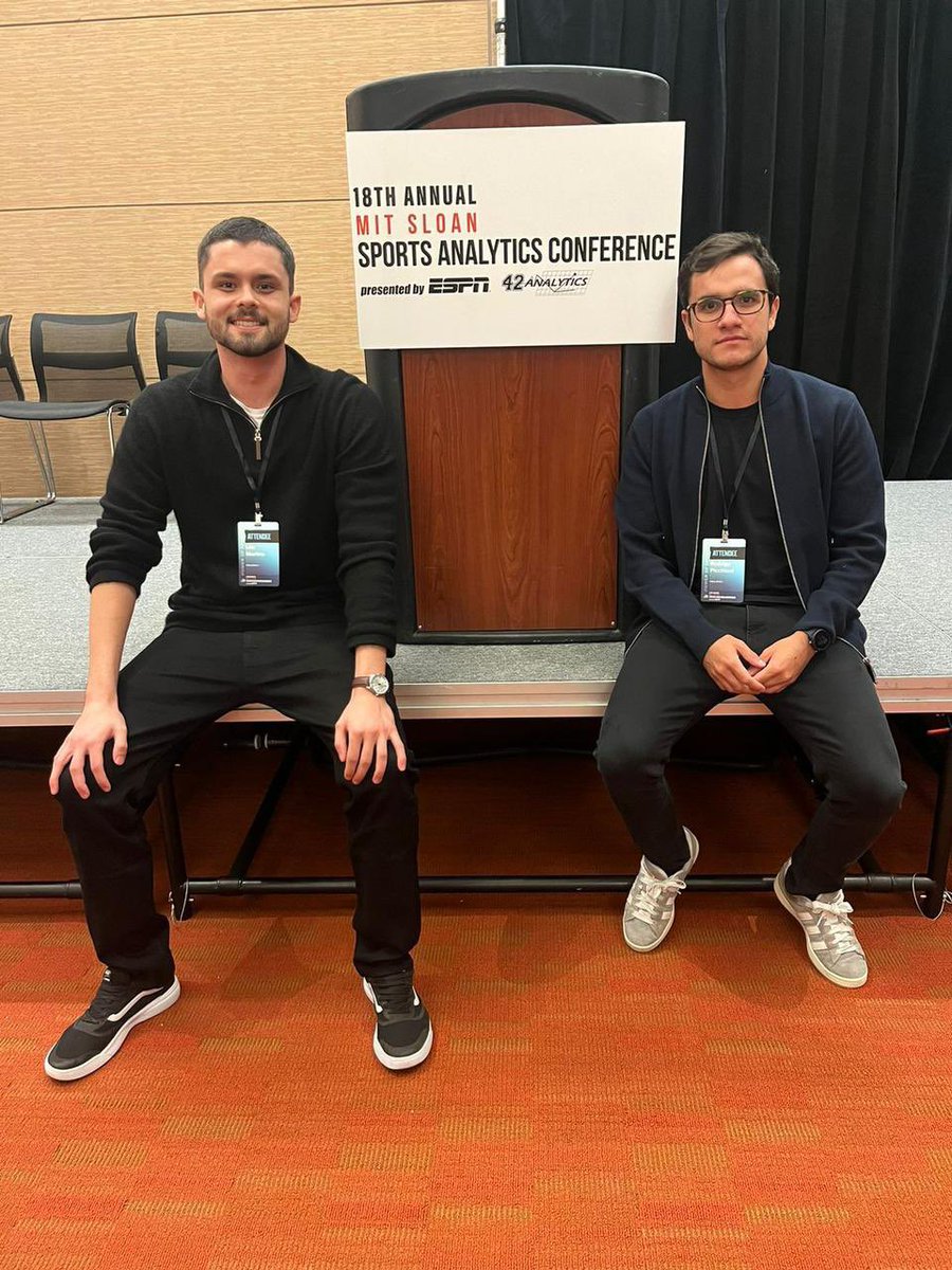 Sempre uma oportunidade de aprendizado na <a href="/SloanSportsConf/">Sloan Sports Conf.</a>. É o 3º ano consecutivo em que o <a href="/Atletico/">Atlético</a> está representado no maior congresso de sports analytics do mundo!