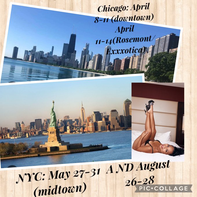 I&rsquo;ve updated my travel dates (again!) Chicago: April 8-14, NYC: May 27-31 AND August 26-29. Email me