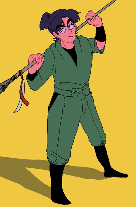 「ponytail spear」 illustration images(Latest)