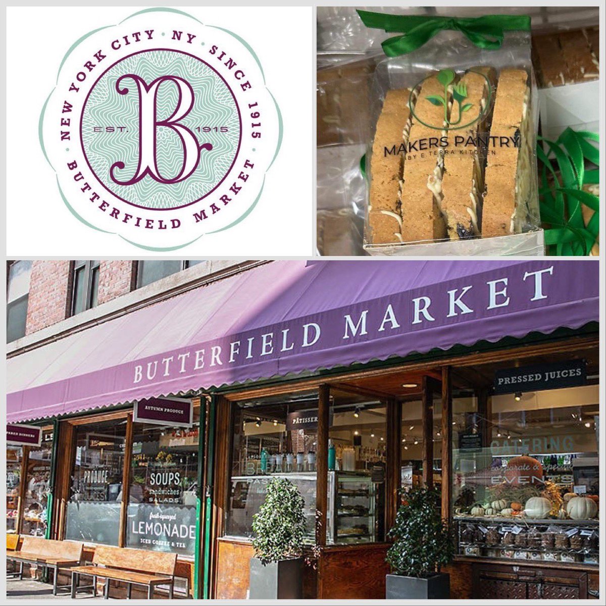 Congrats to Our Sister Company Makers Pantry! Now at @ButterfieldNYC 
#biscottis #nycdesserts #butterfieldnyc #nycbesteats #nycbestdesserts #nycgournetmarket #nycbesteats #eatingnyc #nyceats #bestdesserts #bestofnyc #ilovenyc #supportlocalnyc #womanownedbusiness #nycsmallbusiness
