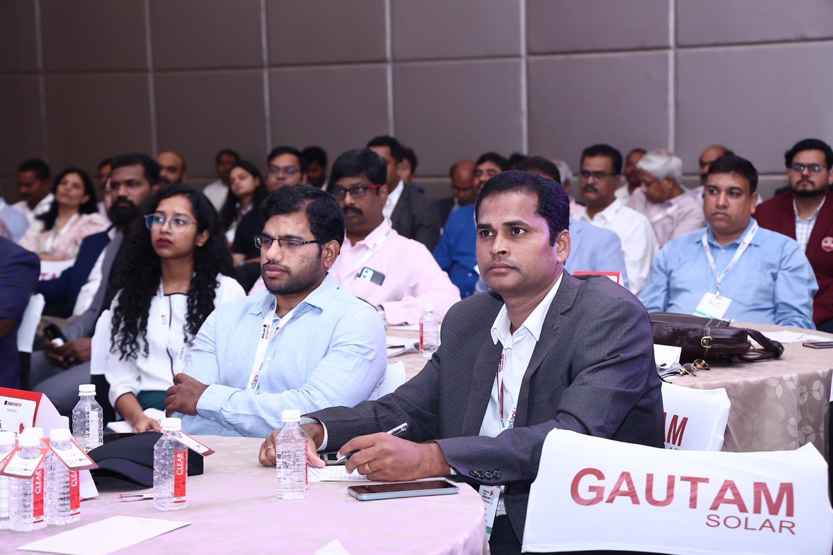 AdaniSolar's tweet image. Adani Solar recently participated in @solarquarter Business Meet 2024 in #Telangana on March 1st, 2024

Our South Regional Manager Mr. Ravi Madena shared valuable insights on the emerging trends and the development of Residential DCR projects in Telangana State. 

#solarquarter