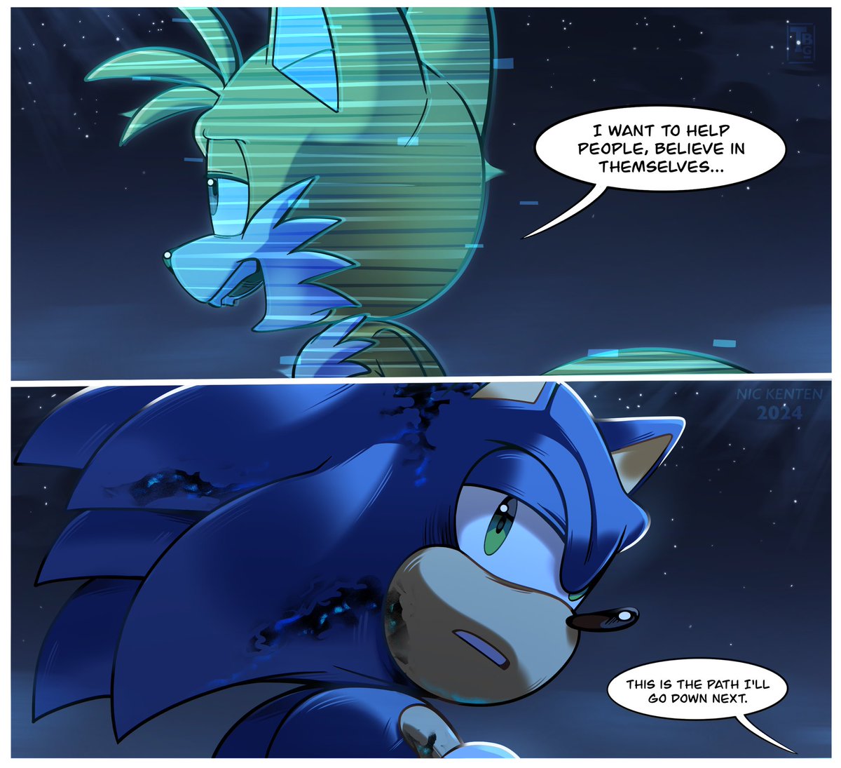 This is my way. #SonicTheHedgehog #SonicFrontiers