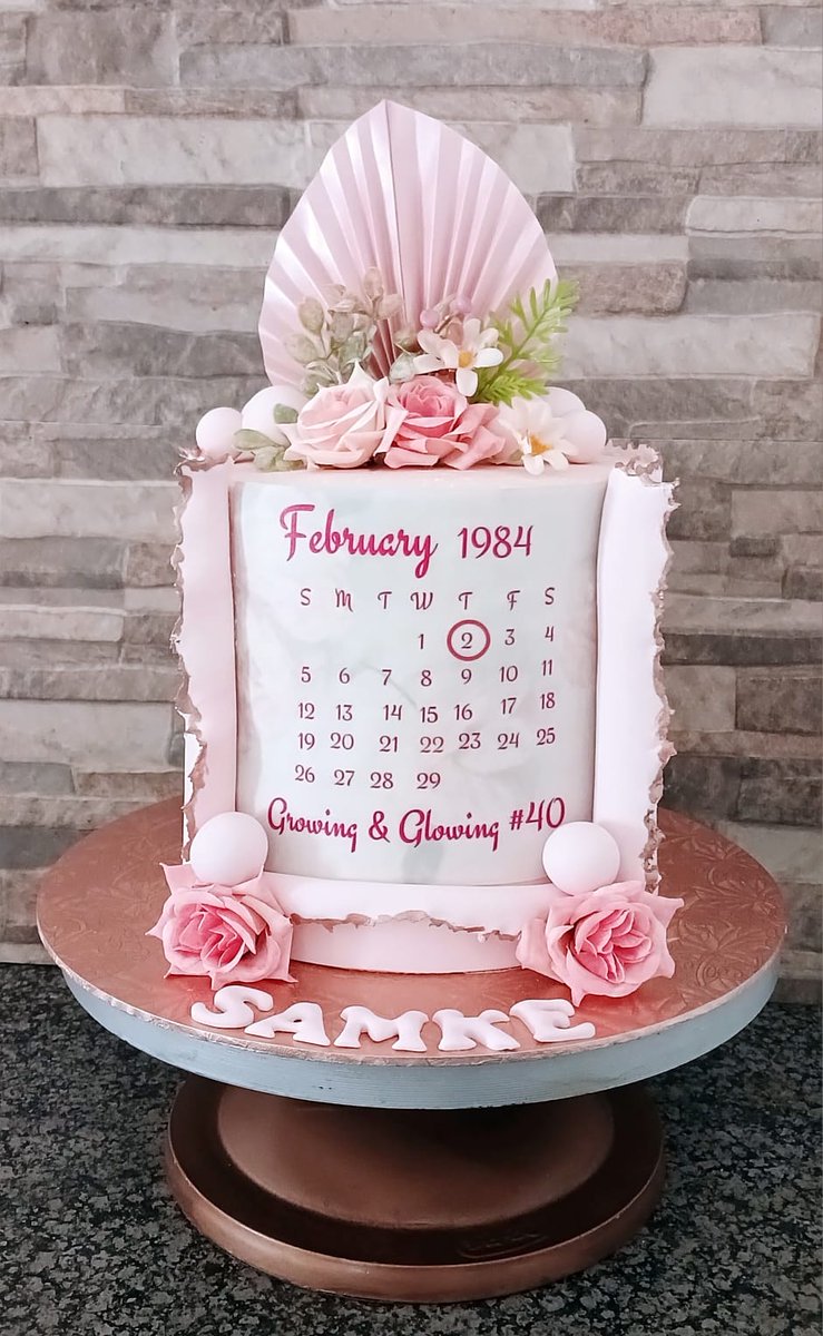 Busisiw02081876's tweet photo. #NxCakes 
#Calendercake https://t.co/yNUnHFZvui
