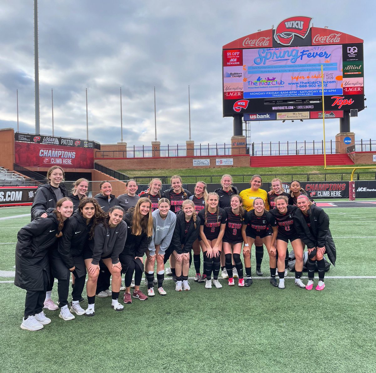 We started off the Spring Season strong with a 7v7 tournament at Western Kentucky University. Very proud of our girls for competing throughout the entire day. We can’t wait to see what’s to come the rest of Spring! 💪🏽🐶⚽️
