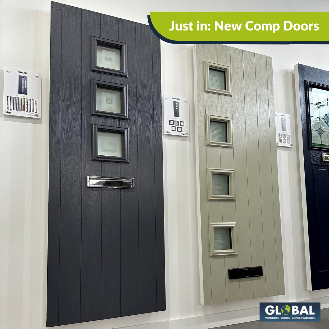 Our Slate Grey and Pebble Grey Comp Doors are proving to be very popular!
 
Want to discover our full Comp range? Pop over to our showroom in Handsworth to find your favourite door.
 
#HomeOwnership #BespokeDesign