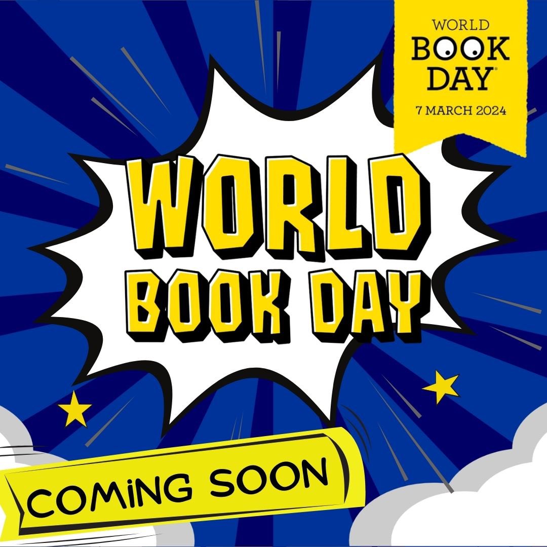 Don’t forget World Book Day is Thursday 7th March. We have a range of activities from word scavenger hunts, story writing, quizzes and a fiction feast, door decorating competition &amp; Parents, you can also get involved and read with your children whilst having breakfast!