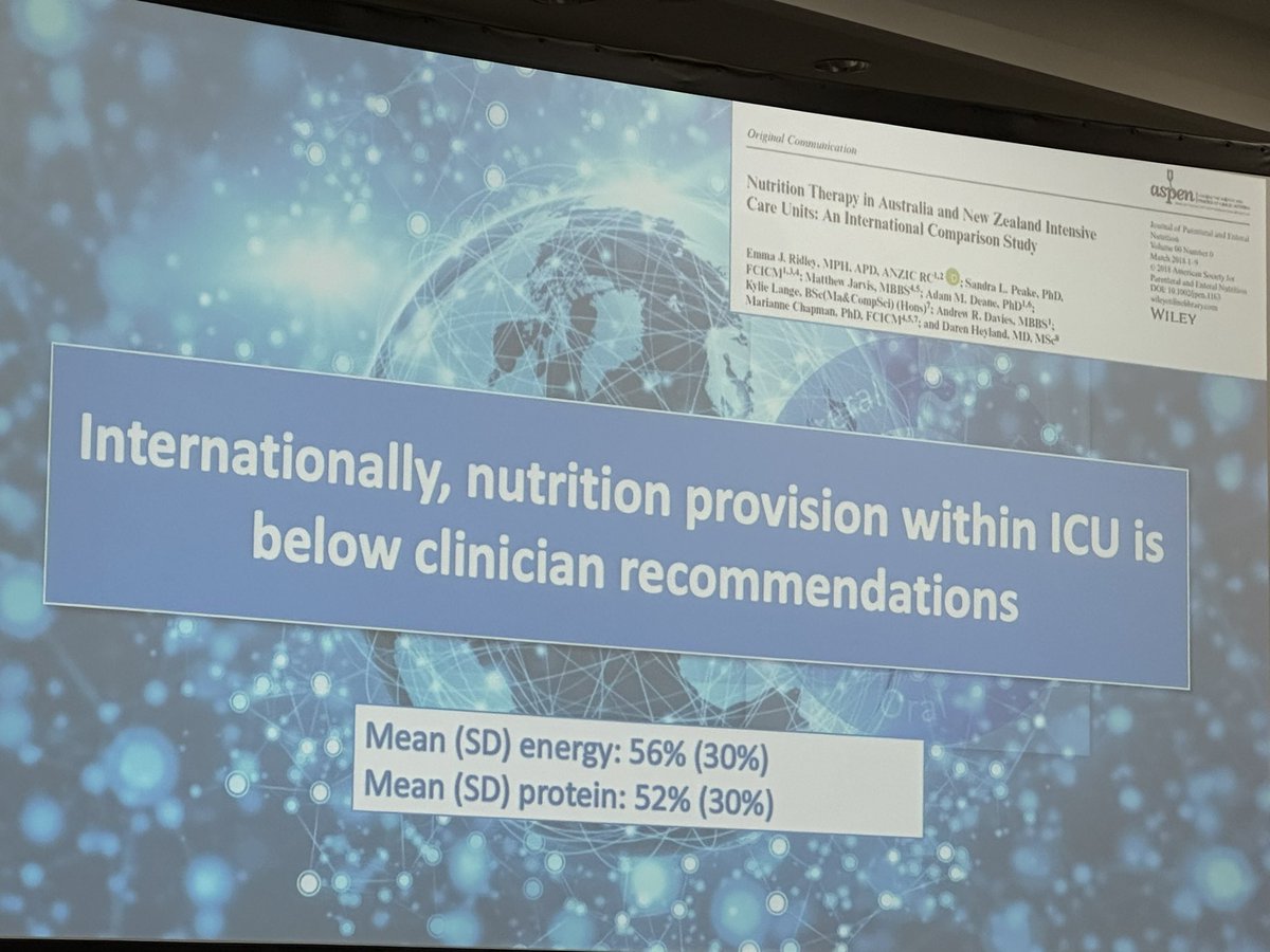 Christian Stoppe (@cstoppe) on Twitter photo ‼️ We couldn’t wait to one of the most exciting presentations @#Aspen24 Big congratulations to <a href="/ICUnutrition/">A/Prof Emma Ridley</a> & the fantastic 🇦🇺-network for conducting successfully such a high-quality study, which is urgently needed for our patients!! <a href="/INTENTnutrition/">INTENT nutrition RCT</a> #nutrition <a href="/ASPEN_nutrition/">ASPEN</a> ‼️ We couldn’t wait to one of the most exciting presentations @#Aspen24 Big congratulations to <a href="/ICUnutrition/">A/Prof Emma Ridley</a> & the fantastic 🇦🇺-network for conducting successfully such a high-quality study, which is urgently needed for our patients!! <a href="/INTENTnutrition/">INTENT nutrition RCT</a> #nutrition <a href="/ASPEN_nutrition/">ASPEN</a>
