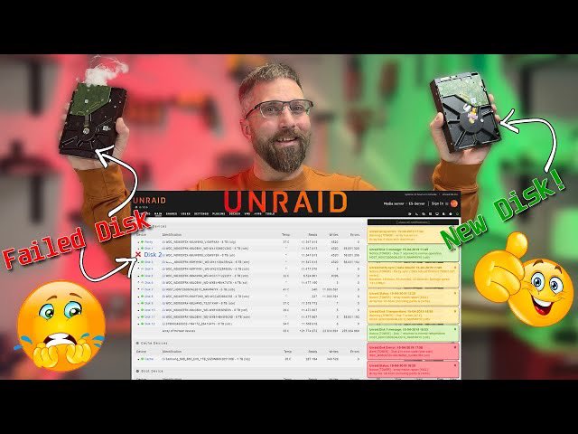 elevatedsystem1's tweet image. Just dropped a new video: @UnraidOfficial Server Disk Swap: How to Easily Replace a Failed Drive! 🪛Say goodbye to data loss and server crashes. Watch now for a step-by-step guide! #UnraidServer #TechTutorial #DIYTech
youtu.be/Oa_3FApcxAs