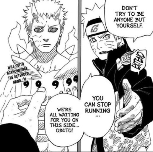 unonumero_56's tweet image. The difference between Naruto and Luffy