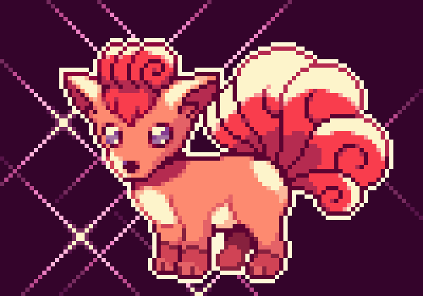 vulpixis_'s tweet photo. for my birthday I'd be happy if you looked at this new Vulpix I drew ^^ #pixelart https://t.co/fSQh87ORWt