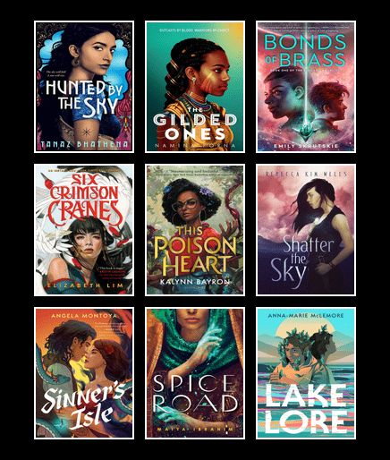 This is a thrilling list of teen fantasy ebooks; and they all feature a person of color as the main character. Follow this brave colorful cast through their epic fantastical adventures in these books! 
buff.ly/3Tgt3kK
