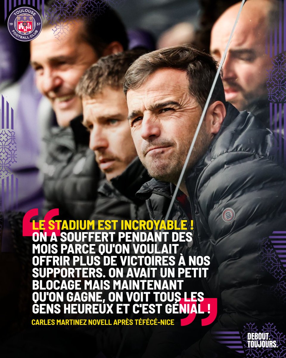 Les mots 💬 du Coach @carlesmnovell après cette deuxième victoire consécutive au Stadium ! #TFCOGCN