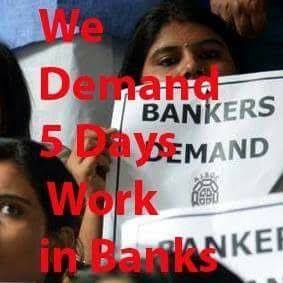 Why everytime #5DaysBanking is trending? Because more than 90% bank employees are in support of it . In a democratic system, majority must be granted. @nsitharaman @PMOIndia @ChairmanIba @DFS_India