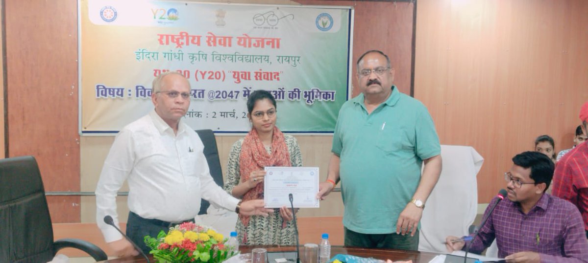 NSS PC IGKV, Raipur (@nssigkv) on Twitter photo 