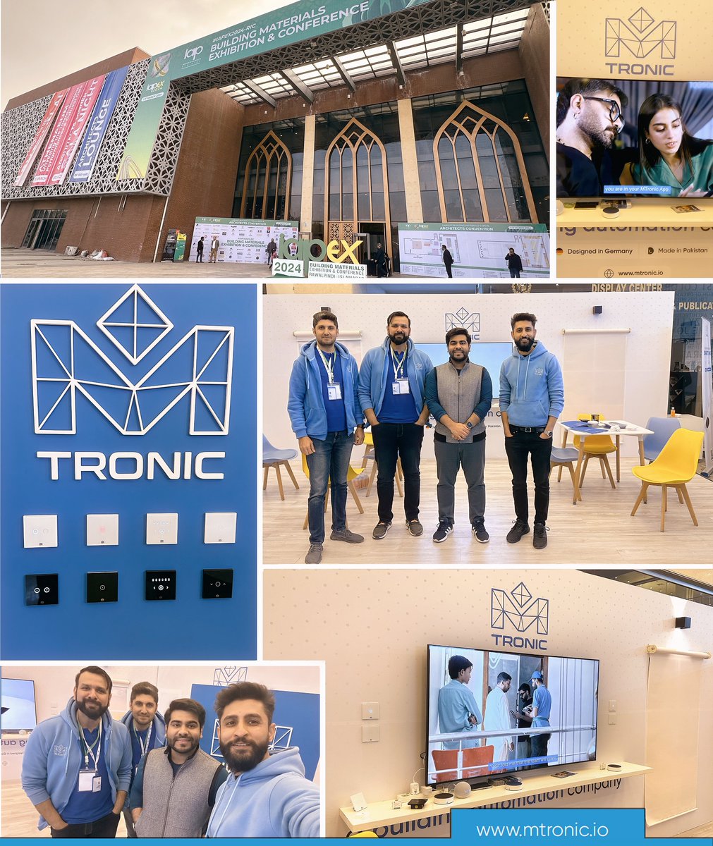 umerfarooqai's tweet photo. MTronic Pakistan at IAPEX2024

Reduce your energy bills with MTronic's Home Automation products.

Solutions are available for both homes and businesses.

For inquiry and free demo:
Call/WhatsApp: +92-326-0677677

Waste Less, Save More with MTronic Pakistan.

#technology #Pakistan https://t.co/oxiv17kCfo
