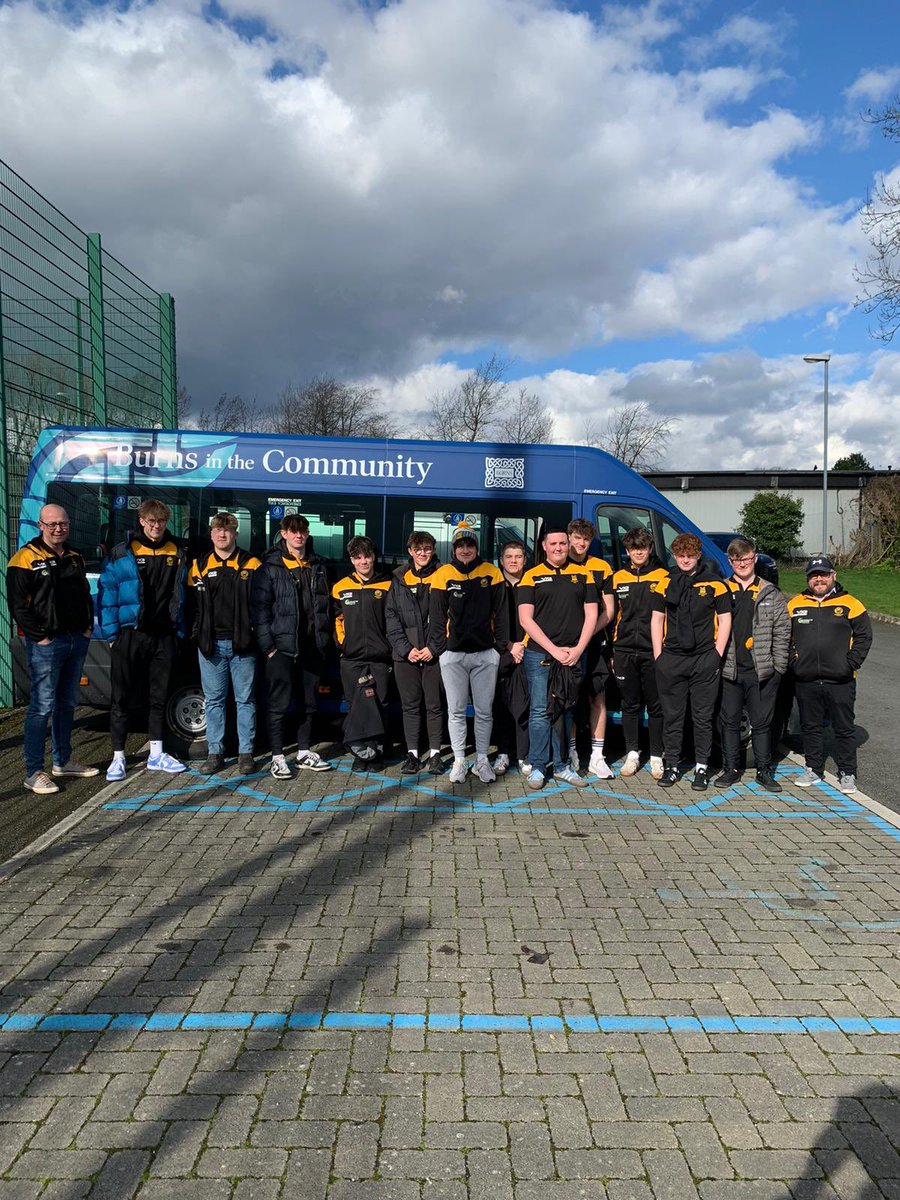 Well done @Domkossuth on an absolutely fantastic performance this afternoon. Great effort from the boys and coaches going to support. Thanks to @Burnscommunity for the loan of the minibus