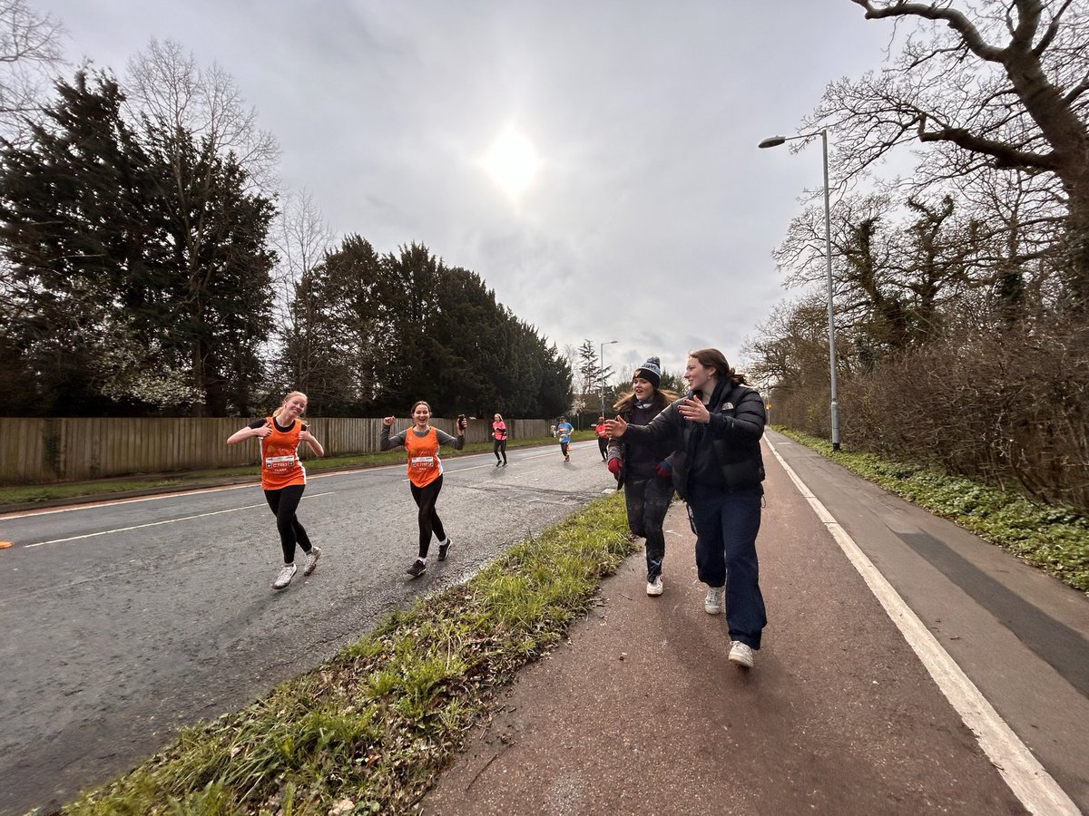 Granta Girls supporting <a href="/leysdalehouse/">Dale House</a> in the Cambridge Half Marathon. Well done all!