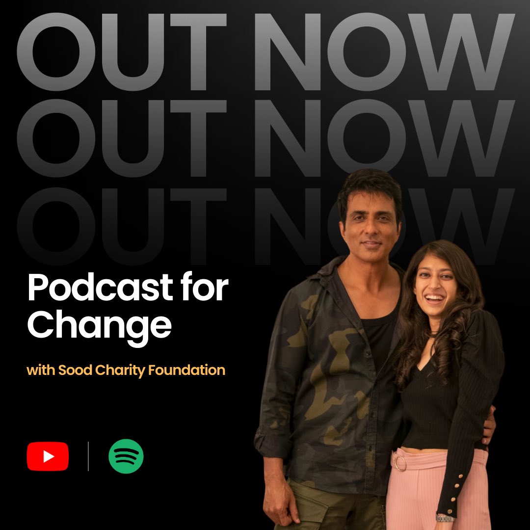 Are you ready to be a part of Sonu Sood's mission and make a difference?

Watch the episode - youtu.be/H-ROIaacY7A

Stay tuned as we delve into his profound journey and get an exclusive glimpse into his upcoming film, Fateh.

#sonusood #soodcharityfoundation #podcastforchange