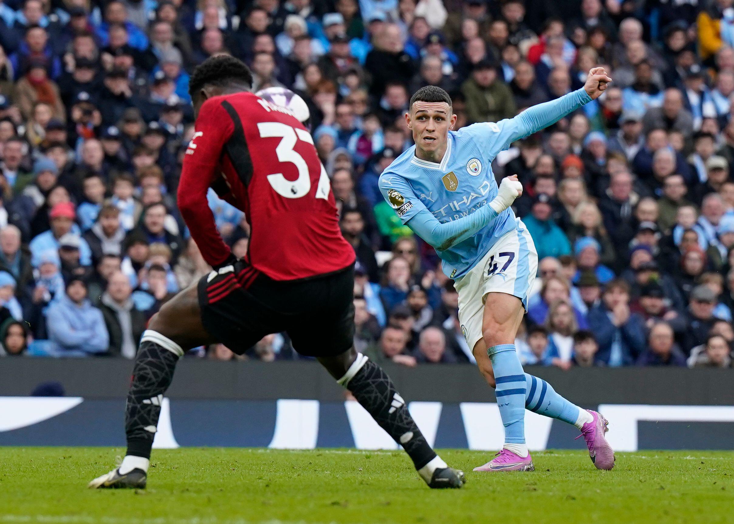 Squawka Live on X: "Phil Foden has now been directly involved in 5+ goals  against two 'Big Six' sides in the Premier League: ⚽⚽⚽🅰️🅰️ vs. Liverpool  ⚽⚽⚽⚽⚽ vs. Man Utd Anything Rashford
