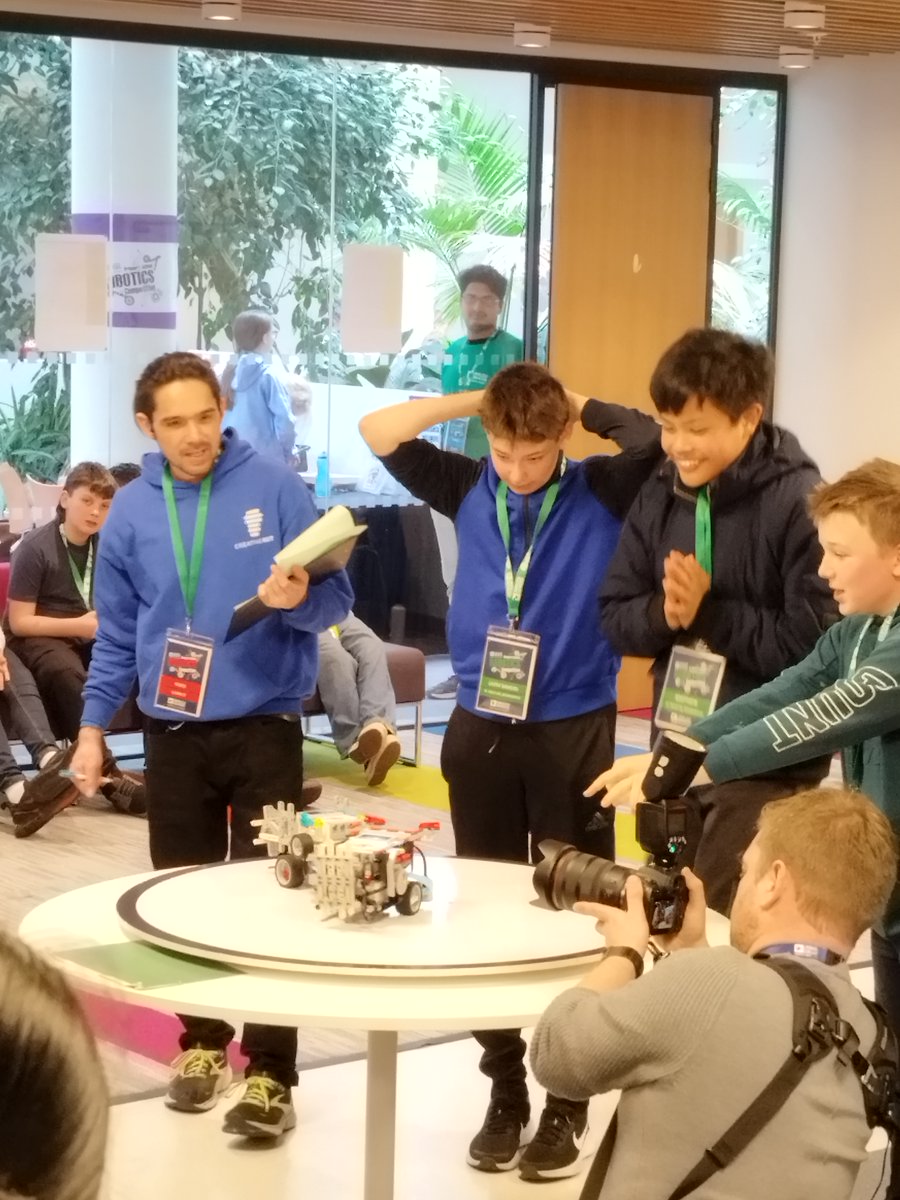 We are so proud of Laith, Mason &amp; Matthew Gabriel on their fantastic performance in the Analog Robotics competition on March 2nd. They exhibited fantastic teamwork and represented our school so well. A huge thank you to Analog Devices and Learnit. <a href="/ADI_News/">Analog Devices, Inc.</a> <a href="/learnit_Ireland/">CreativeHUT Ireland</a>