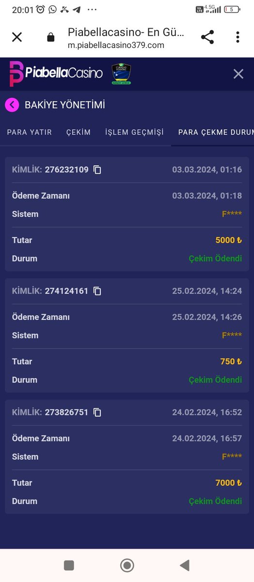 kgvarc's tweet photo. @PiaBellaTurkey hızlı çekim için teşekkür ederim 5000 tl iki dakikada hesabımdaydı. Kullanıcı adım y2j1903 https://t.co/4E0BtjdTP1