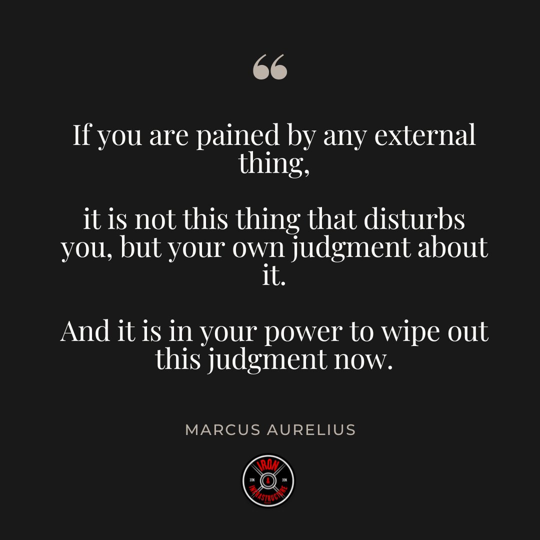 jacobemery44's tweet image. Your mind holds the power to transform pain into perspective. 🧠✨ Change your thoughts, change your world. #MarcusAureliusWisdom #MindOverMatter #IronandInfrastructure #IronandInfrastructurepodcast