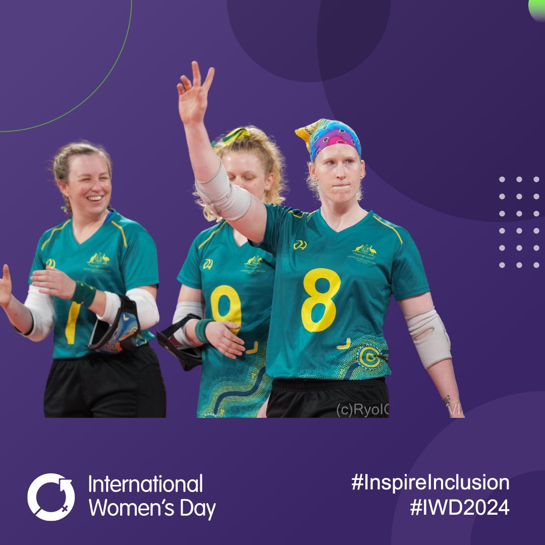 Today we're taking the chance to shine a light on all the amazing female athletes, officials and classifiers from around the world who make goalball happen. There are many more than those that appear here and we are grateful to everyone single one! #InspireInclusion #IWD2024
