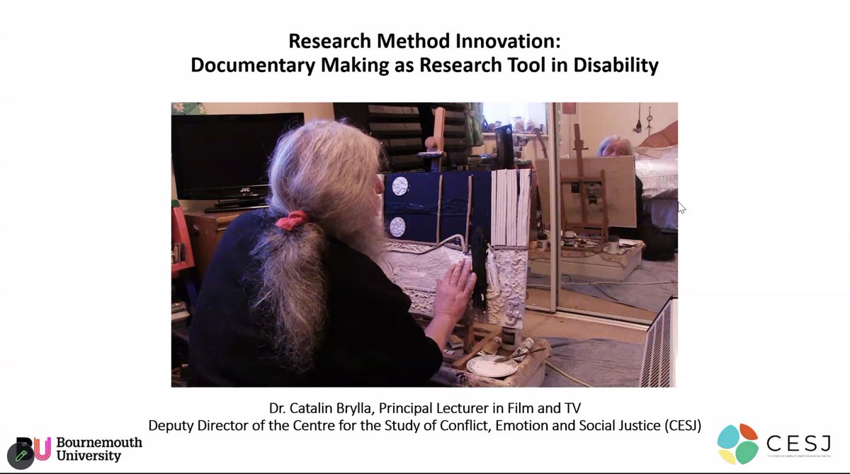 zeinalmaha94's tweet image. Day 3 of the #SpringInstitute:

- Media #Representation of #Blindness 
- Use of #Disability lit that resígnate with my own research = #Goosebumps. 
- Debunking disability #Stereotypes. 
- “Being #Blind &amp;amp; the #Art of everydayness” ~ Catalin Brylla 

@anica_zeyen @OanaBranzei