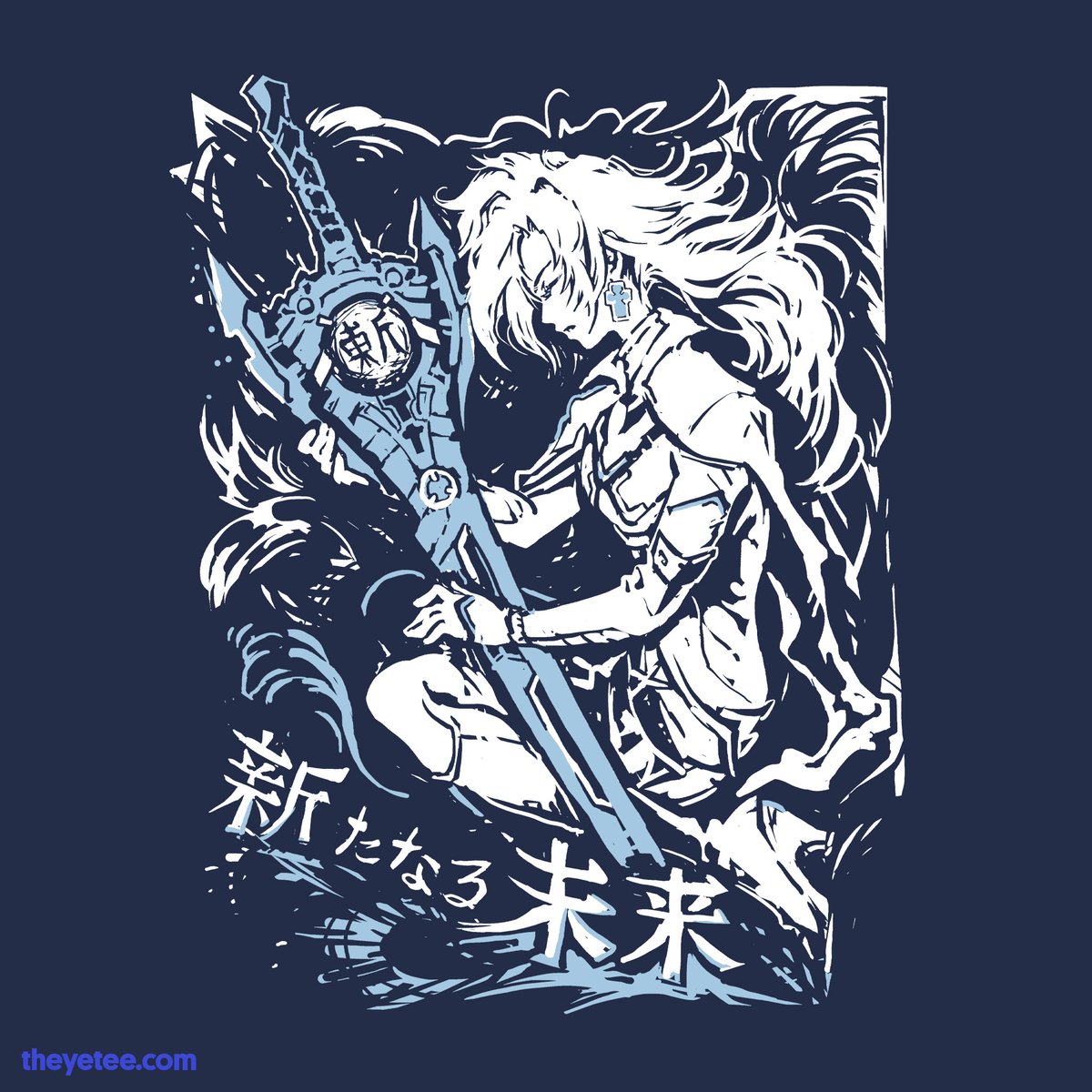 theyetee's tweet photo. We write the story we want our future to tell! Designed by @HeyHelloWinter and available all week long as part of #FrameFatales &amp; @GamesDoneQuick, with a portion of the purchase price of each sold donated to @nwlc 

https://t.co/Bj6qFOGKSl https://t.co/eJWA1npmEq