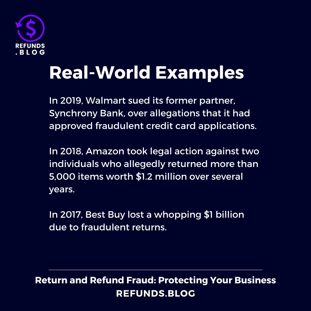 RefundBlog's tweet image. Nobody is immune to refund fraud! So, here&apos;s how to protect your business and maintain your profits. This blog post contains stories of big-name retailers who have fallen victim to these scams. Read more, and let us know what you think! Check it out: hubs.la/Q02fVdLh0