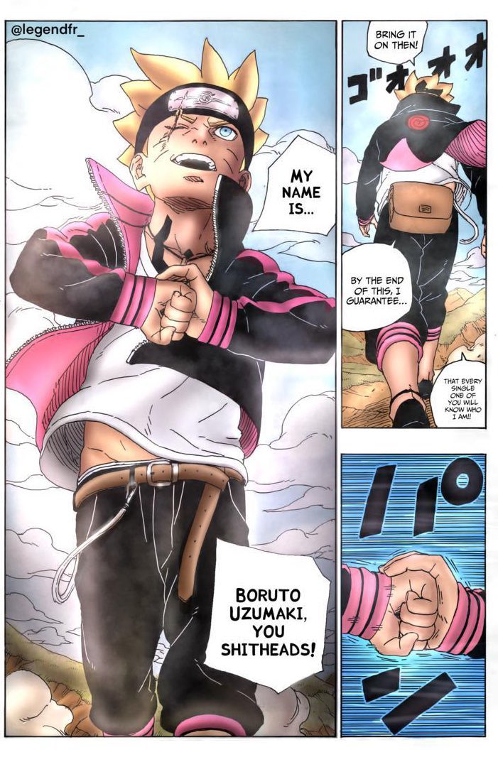 Bolt_Waka's tweet image. The difference between Boruto and luffy
