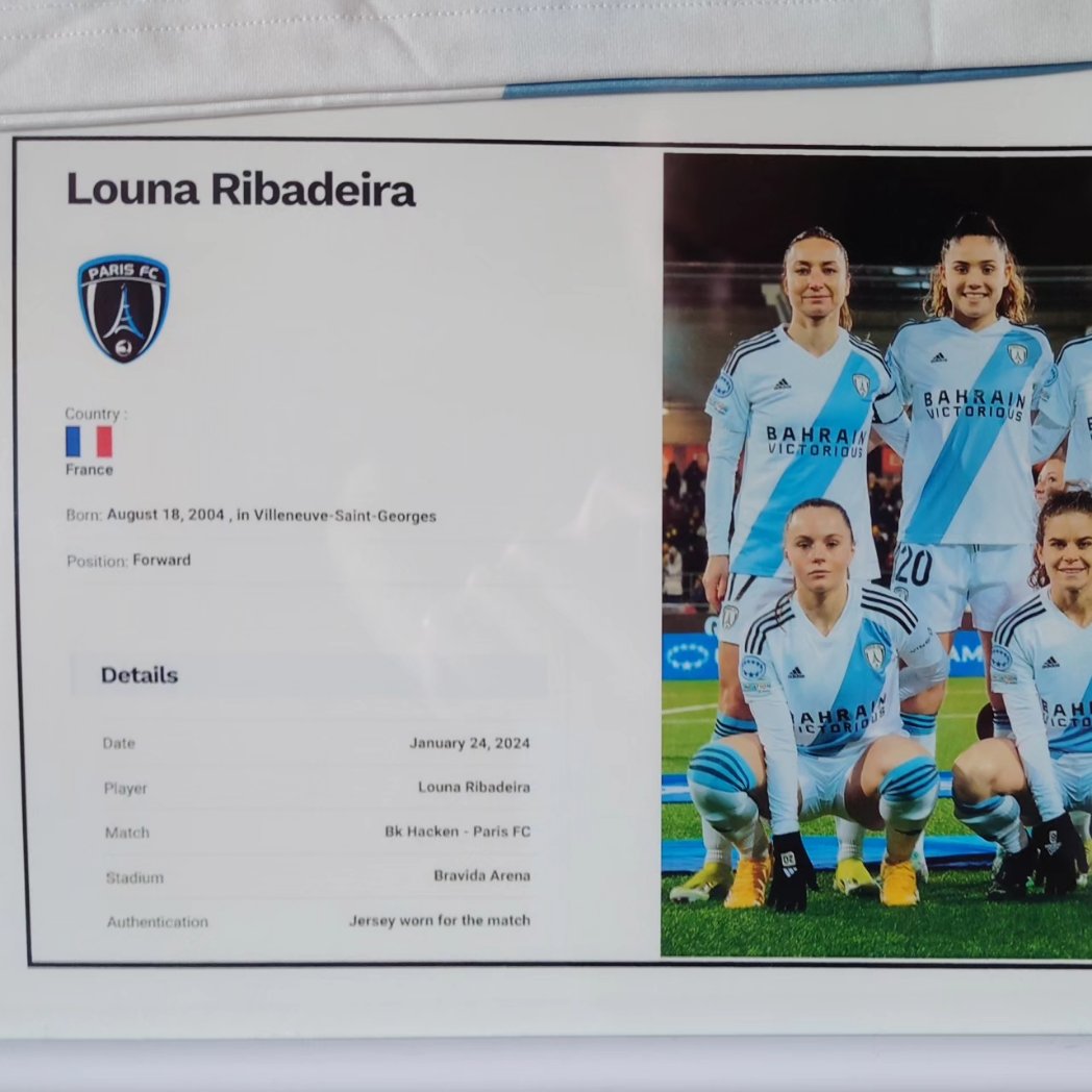 get!😎 lucky✌️😁 ⚽💥
#lounaribadeira #parisfcfeminines #uefawomenschampionsleague #soccer #UWCL #BKHPFC