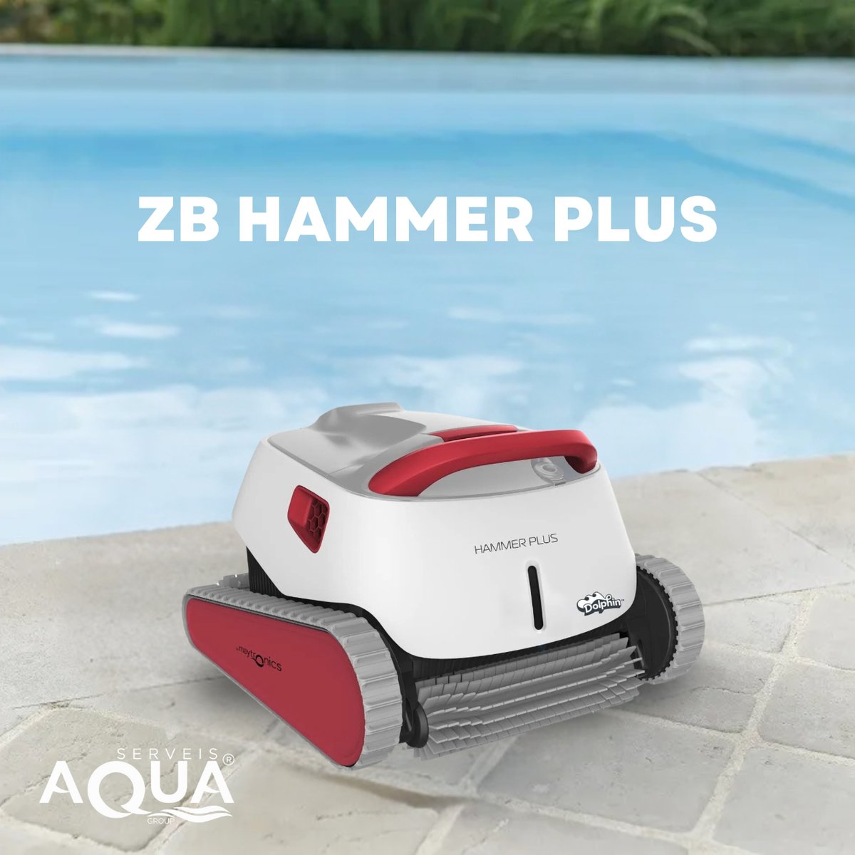 AAquamania's tweet photo. Descobreix el poder del Robot Netejafons ZB HAMMER PLUS! 💦 Compacte i eficient, és ideal per mantenir impol·luta el fons, parets i línia de flotació de piscines petites, fins i tot les elevades! 🏊 https://t.co/398poD85Qf