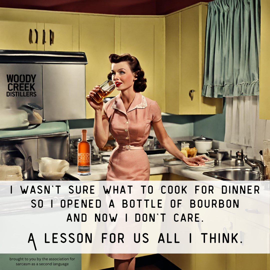 Meal planning tips from your friends at Woody Creek Distillers. Happy Sarcasm Sunday folks! #woodycreekdistillers #coloradobornandraised #woodycreek #sarcasm #sunday #sarcasmsunday #bourbon #whiskey #bourbonwhiskey #mealplanning #healthyeating
