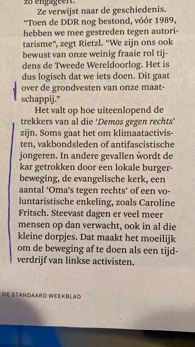 DEvercooren's tweet image. Dit geeft me hoop #extreemrechts #reactie @destandaard van vorig weekend #beterlaatdannooit