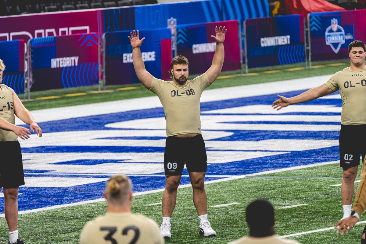 Almost <a href="/TanorBortolini/">Tanor Bortolini</a> time 🐗

📺 #NFLCombine coverage continues at 12pm CT on <a href="/nflnetwork/">NFL Network</a> 
📲 stream on #NFLPlus