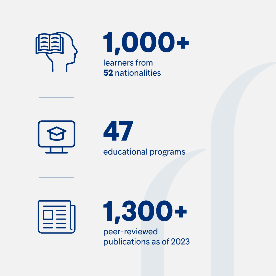 DXBMediaOffice's tweet photo. .@DubaiHealthae reports record year, delivering care to more patients sooner in 2023. Dubai’s first integrated academic health system was established to elevate the standard of care and to advance health for humanity- comprised of 6 hospitals, 26 ambulatory health centers, and 20 medical fitness centers, Mohammed Bin Rashid University of Medicine and Health Sciences (MBRU) and Al Jalila Foundation.