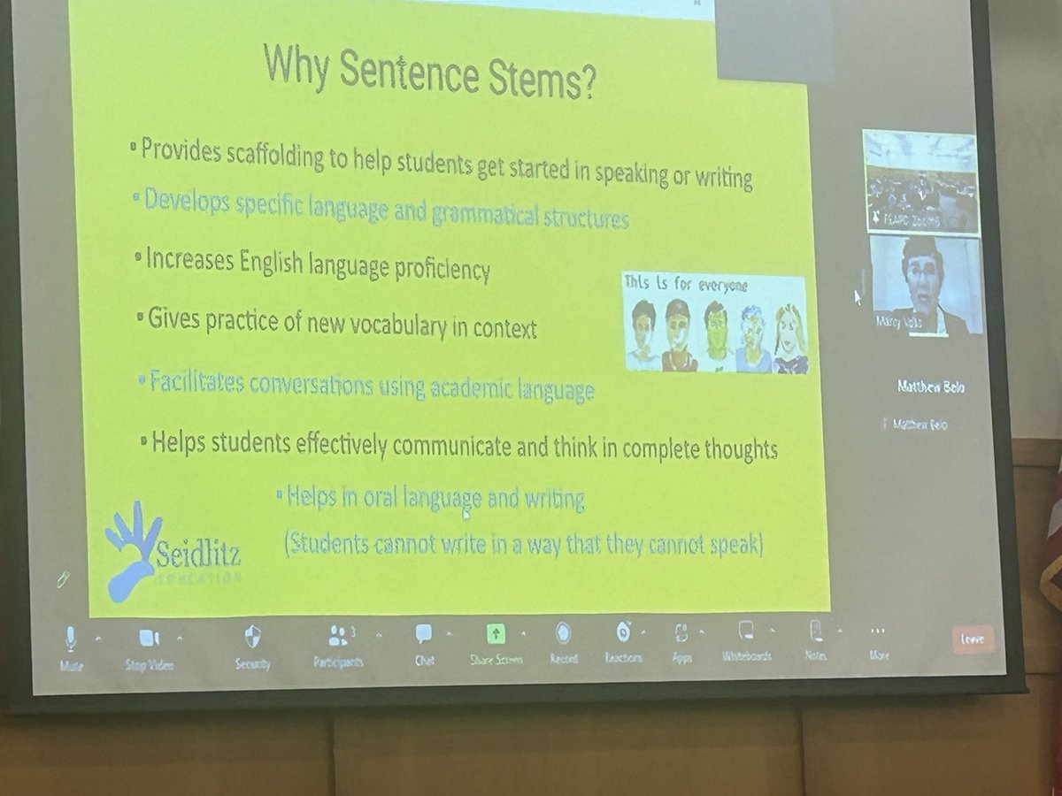 Great day of learning how to support MLs at the Multilingual Learners Summit! Cherish the gifts our Ss have to offer! @NJPSA #EveryDayCounts @HTSD_Kuser @HTSD_Wilson @WeAreHTSD @HTSDCurriculum