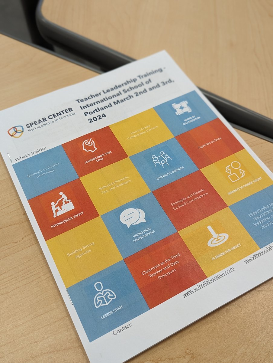 spearcenterpdx's tweet image. "Meetings are not about the adults and their comfort. We need to keep the kids' learning at the center and have the hard conversations." Powerful conversations are happening at Empowering Teacher Leaders with Stacy Stephens! Day 2 is under way. #collaboration #teacherleadership
