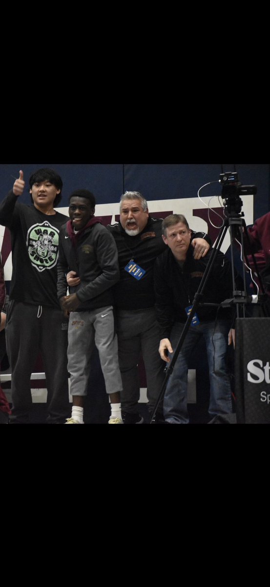 Some great behind the scene reactions…these guys had great performances at the NE Regional AAA championships🏆 this weekend. With this team it’s not just about the sportsmanship, but the bond these wrestlers have with one another…it’s not a team, but a family 🤼‍♂️ #proudcoach