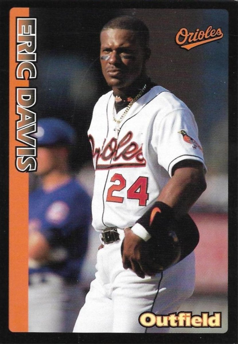 EveryOrioleEver's tweet photo. Posting every Orioles player ever!

Today, we have OF Eric Davis!
173 games with Baltimore from 1997-1998
Also with CIN/LAD/DET/STL/SF
Do you have a favorite memory of him?

Who should be next?
#Baltimore #Birdland https://t.co/MdMZfCGHJL