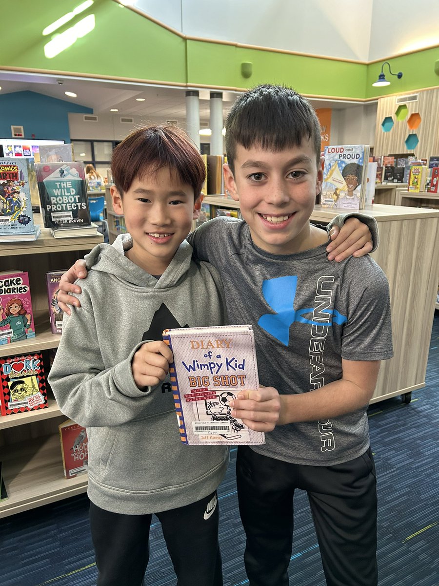 Brookfield Elementary Library tweet media