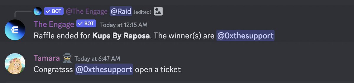 I just won a Kups nft on @TRAVELERS_ln only for been active on the server . Don’t fade them . Thanks to @TamaraOneLove @TRAVELERS_ln