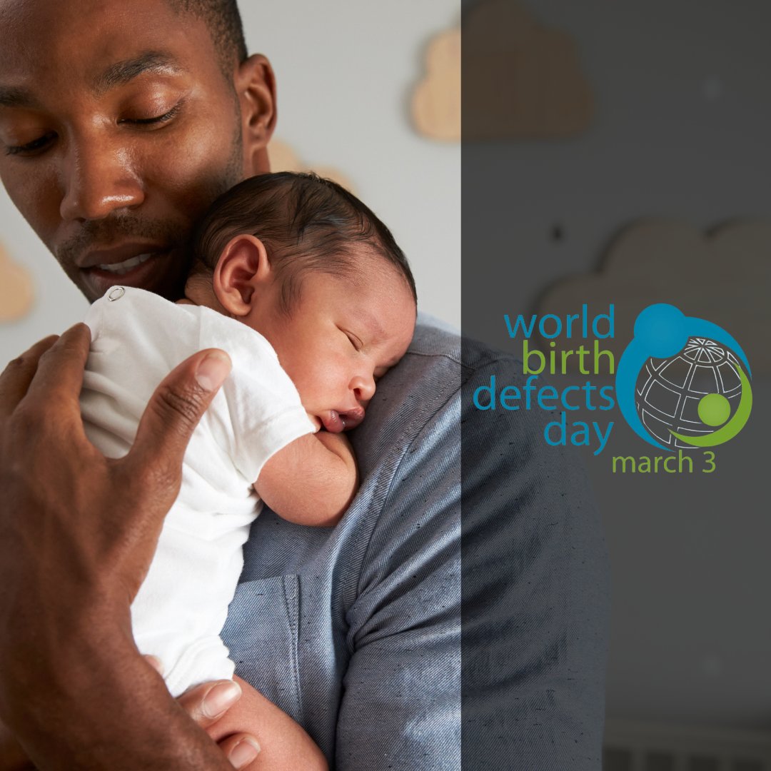 There are thousands of different birth defects, and 70% of the causes are unknown. Common birth defects include heart defects, orofacial clefts, Down syndrome and spina bifida. Some birth defects are on the rise for unknown reasons – like gastroschisis. #WorldBDDay