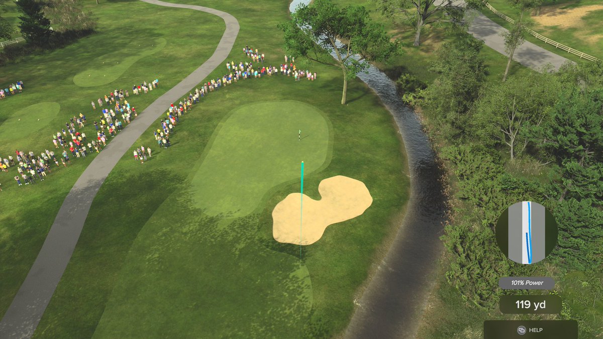 MrC_Copperpot's tweet image. Oh, I do love a relaxing game of golf #PGA2k23