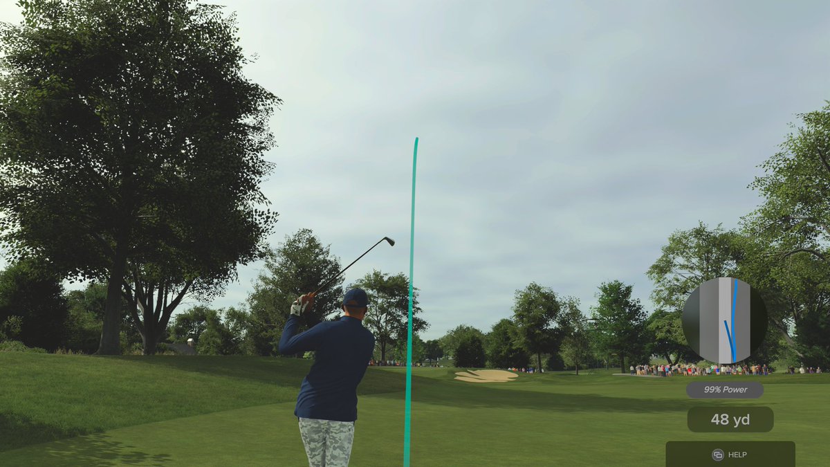 MrC_Copperpot's tweet image. Oh, I do love a relaxing game of golf #PGA2k23